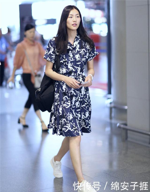 『女人』真正见过世面的女人,穿裙子很少配高跟鞋,看何穗、刘雯就知道了