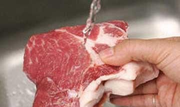  「通知」通知通知！生肉不要直接用水冲洗，来看看应该怎么洗肉