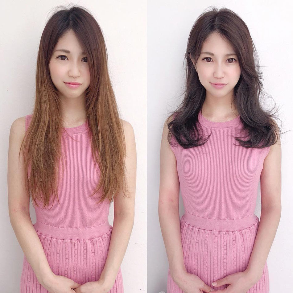 这妹子换个发型堪比整容 原来你离女神只差一个发型!