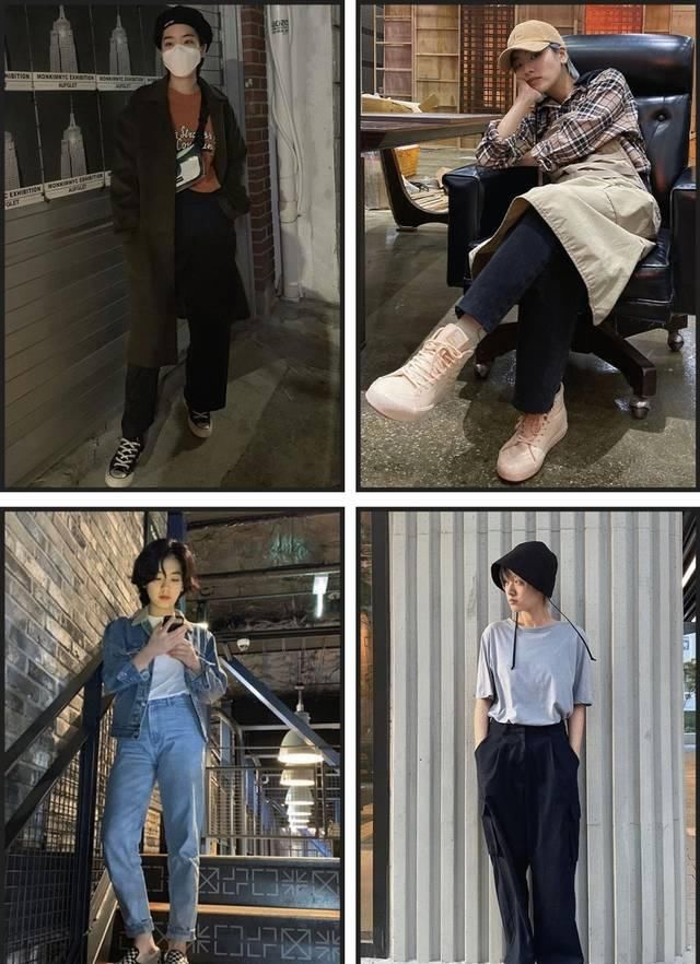 算是:拜托了,这才算是真实时兴的韩系穿搭!