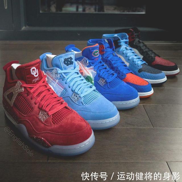 「球鞋」这才是神级球鞋!北卡Air Jordan 1 PE实物美图抢先看