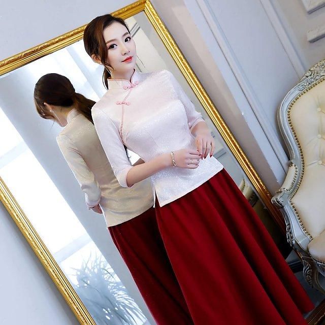 时尚优雅文艺旗袍，小清新的味道属于你！