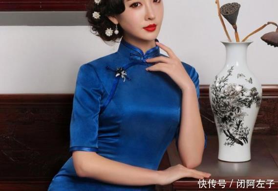  化妆|根据旗袍的料子和花纹来化妆，19岁化淡雅的妆永远不会出错哦