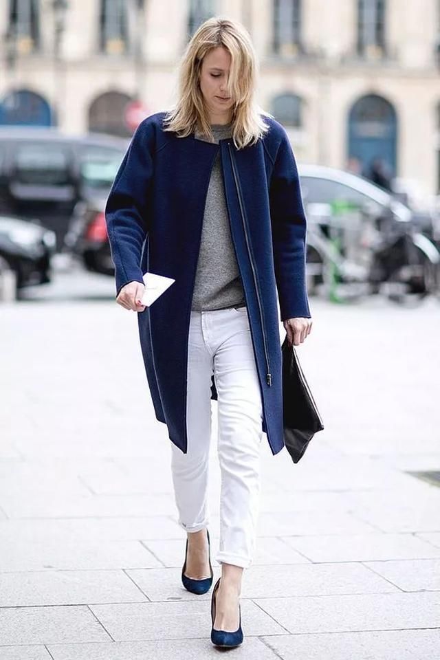 阔腿裤也太好看了!9分裤+平底鞋，这对CP今年很火!