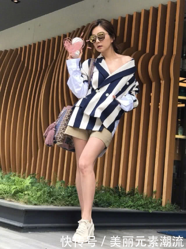 陈嘉桦穿抹胸薄纱裙现身，好身材藏不住，网友：越来越像女人了