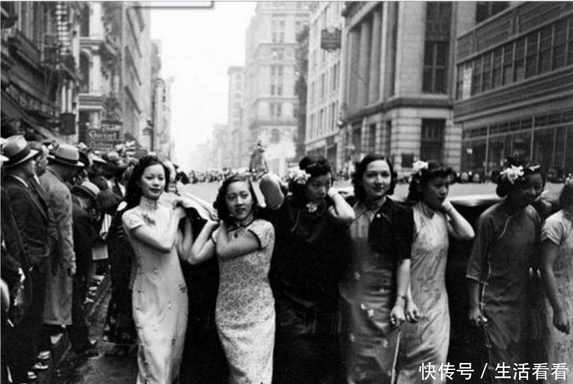  [民国时期]罕见的民国时期旗袍美女老照片, 从现在看也是美女