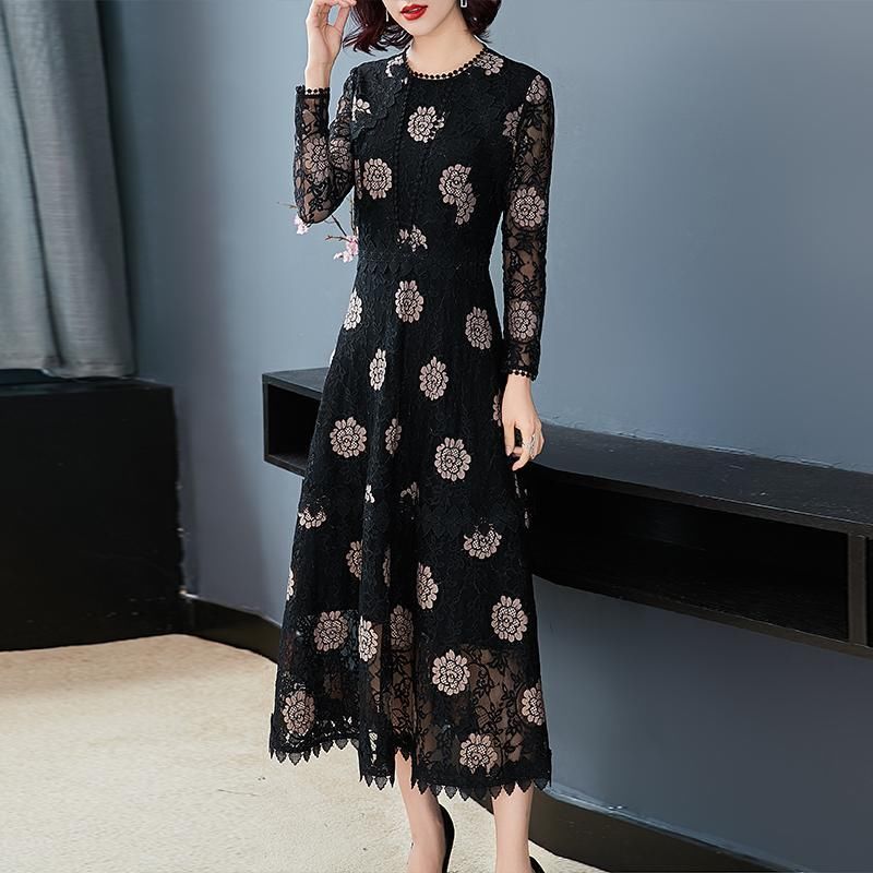 9月出炉了一波中高档秋裙，洋气又大方，建议四五十岁女人常穿