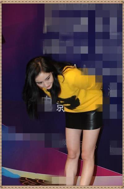 当杨幂换上平底鞋竟然是这种效果？网友：原谅我不厚道的笑了！