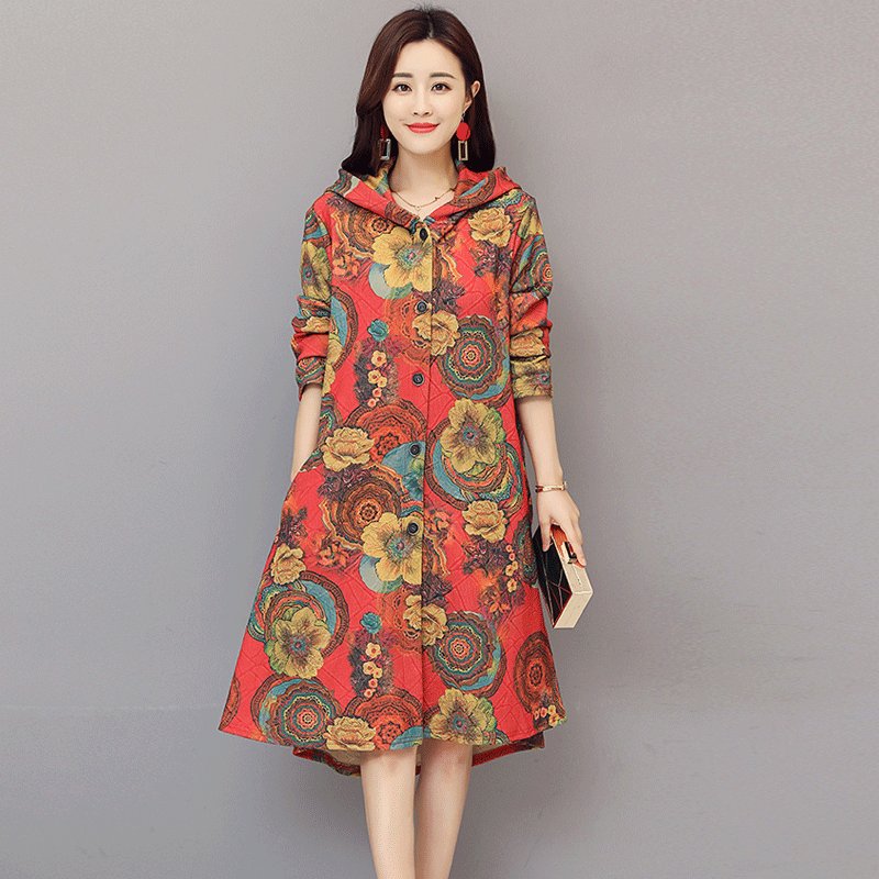 终于推出如此的高雅“妈妈”秋裙!中秋送老妈几件，时尚肤白美嫩