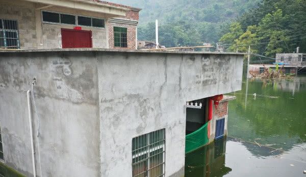 广西一村子成威尼斯，村民被地下水泡1个月，与世隔绝靠轮胎出行