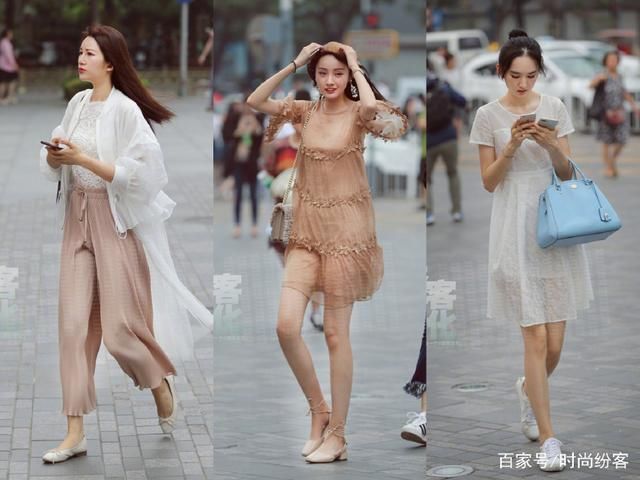 27张时髦的路人街拍，满屏都是小姐姐的纤长美腿~