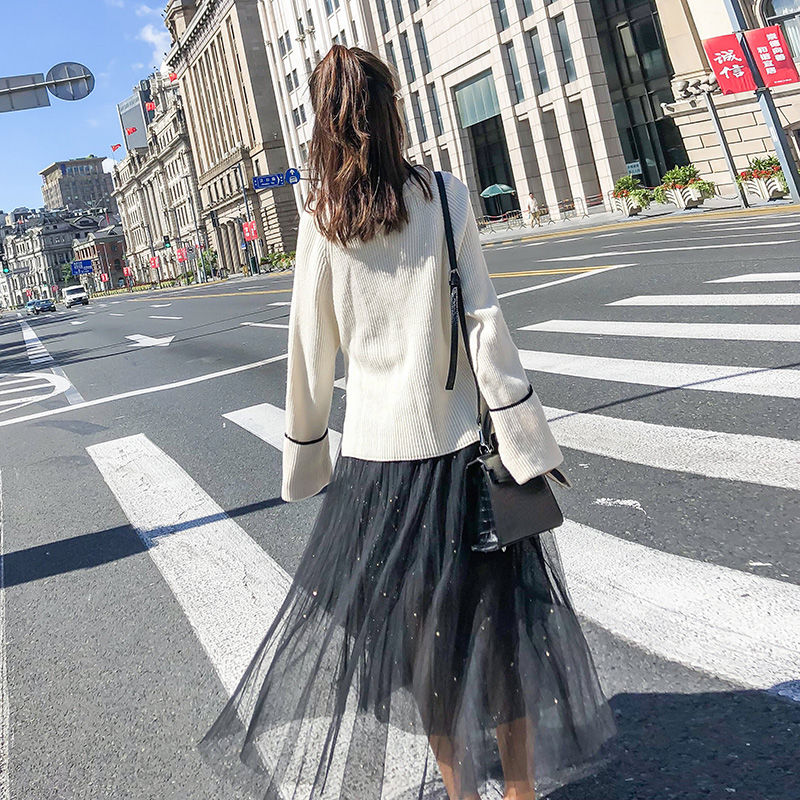 谁说秋季就要穿长裤?瞧下面小姐姐穿网纱裙美出新高度!仙美无敌