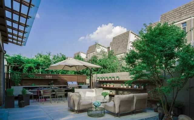 {庭院景观设计}民宿庭院设计 ，质朴自然田园风。