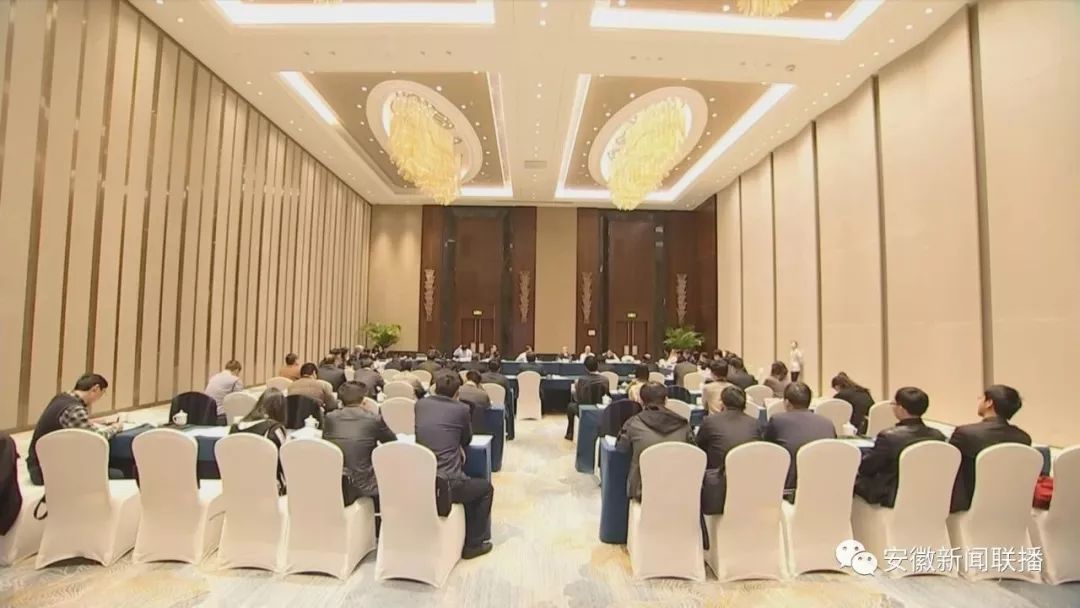 马建堂来皖调研长三角区域一体化发展情况，邓向阳陪同