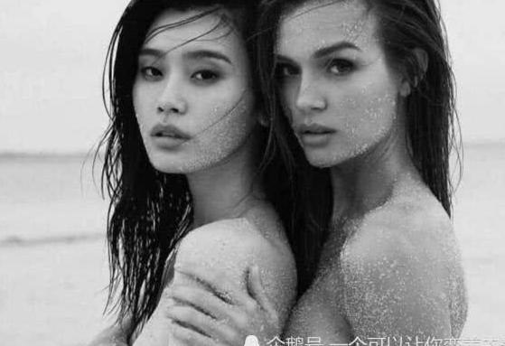 丹麦超模为维密带货，蕾丝上衣勾勒完美曲线，大长腿无需修图