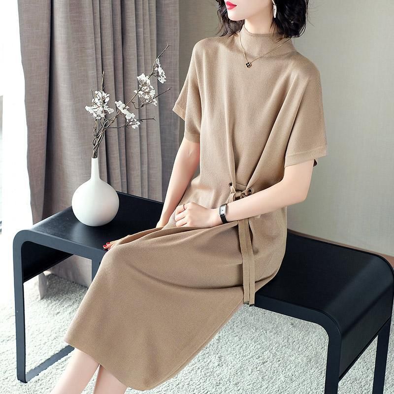 老婆以前不会打扮，发工资给她买了这欧货裙，没被人看出她48岁