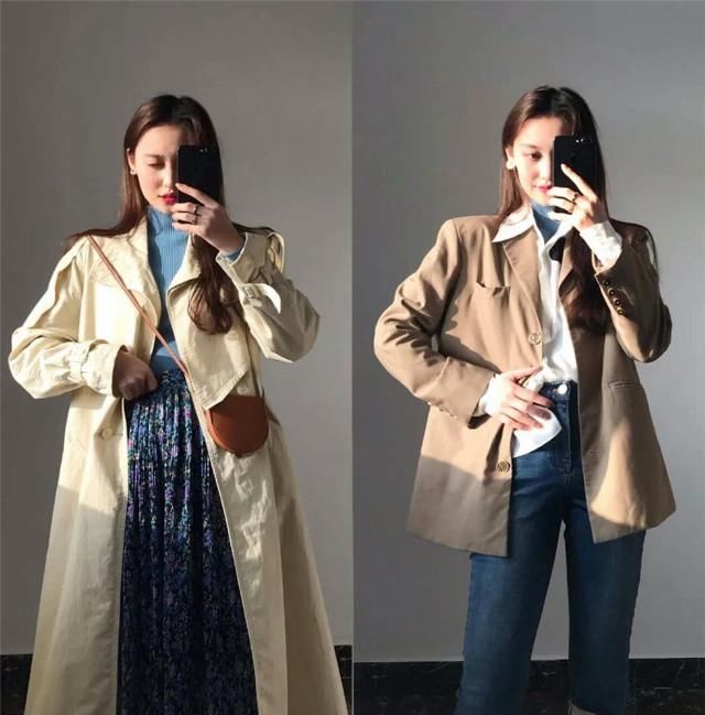 穿搭■春意而至，风衣还会远吗？跟上脚步的你也能很出色