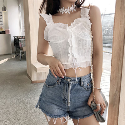 让人无法抗拒的吊带背心装，清爽性感回头率满满，内搭单穿都合适