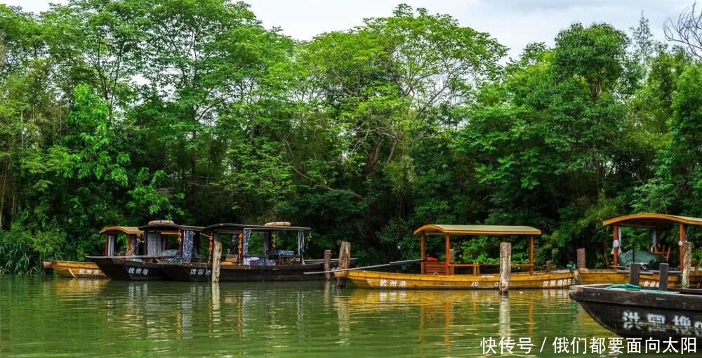 上杭州西湖景点