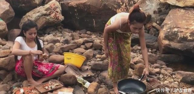 老挝的姑娘竟然这么漂亮，还都勤俭持家，吸引大量游客一睹风采