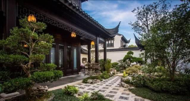  『花园』18个有钱人的院子, 打开豪居新格局, 这才叫中式“花园庭院”