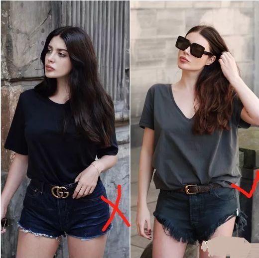 当蒋欣穿紧身短裤，当郑秀晶露出大腿……辣眼!