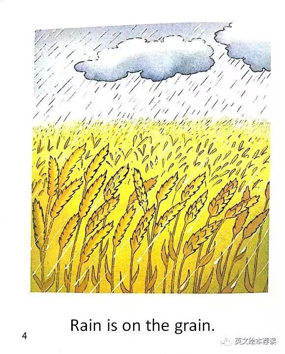 自然拼读英文绘本之单词家族:Rain\/下雨