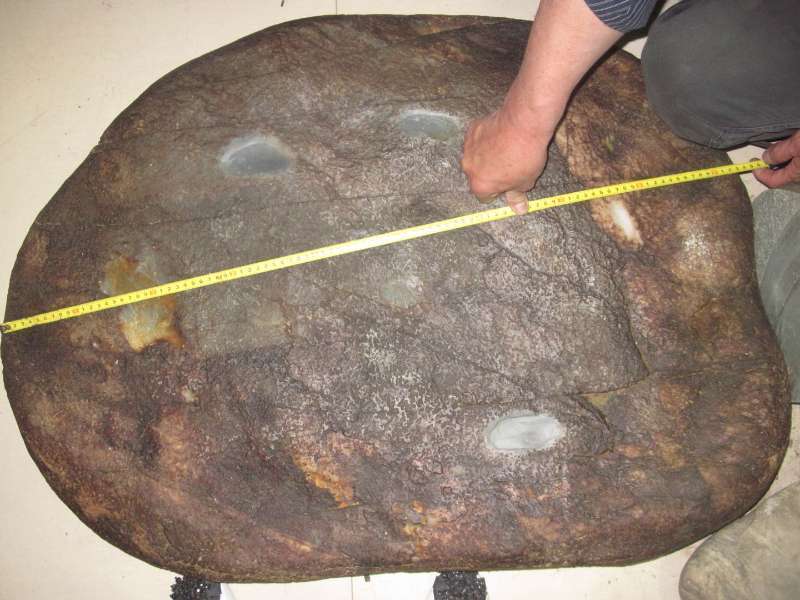  #男子#农村男子在河边捡到块奇石，送去鉴定后，以5000万的价格