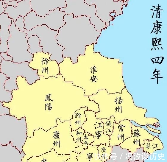 【公元】存在了近四百年的最强省份南直隶,为何在清代被一分为三