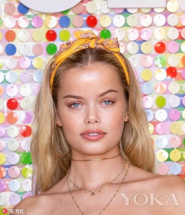 夏日不做蓬头乱发的猪猪女孩 范冰冰的发带轻松拯救你