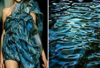 原来时装周上这些好看的服装,灵感都来源于大自然