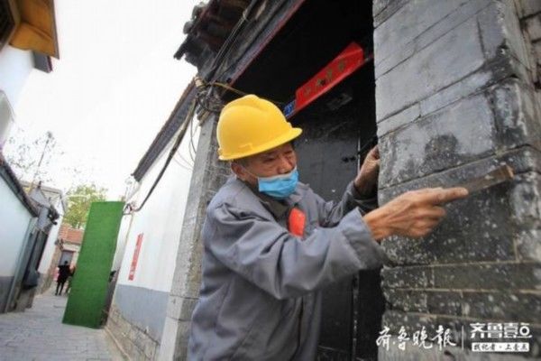  【传统】济南王府池子街施行立面改造，传统北方民具风貌将重现