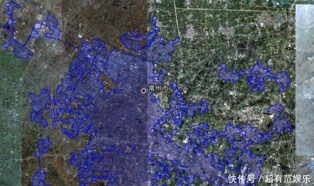  「徐州」江苏建成区面积最大的五座城市，南京第一，徐州也不小