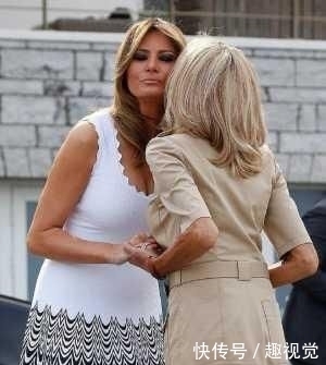 「 G7」梅拉尼娅丰满性感，安倍昭惠最保守！，G7“第一夫人团”海边游玩