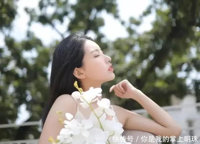 「如兰」清纯美少女,玉一样的美,气质如兰