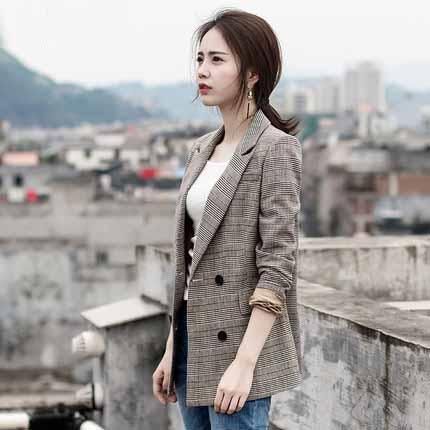 好不容易遇上的套装，比裙子还好看，穿上这几款秋装，美若天仙