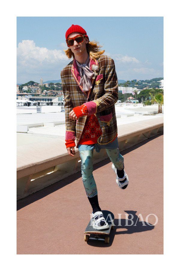 古驰  2019早春男士系列Lookbook:米开理心中的浮华世界!