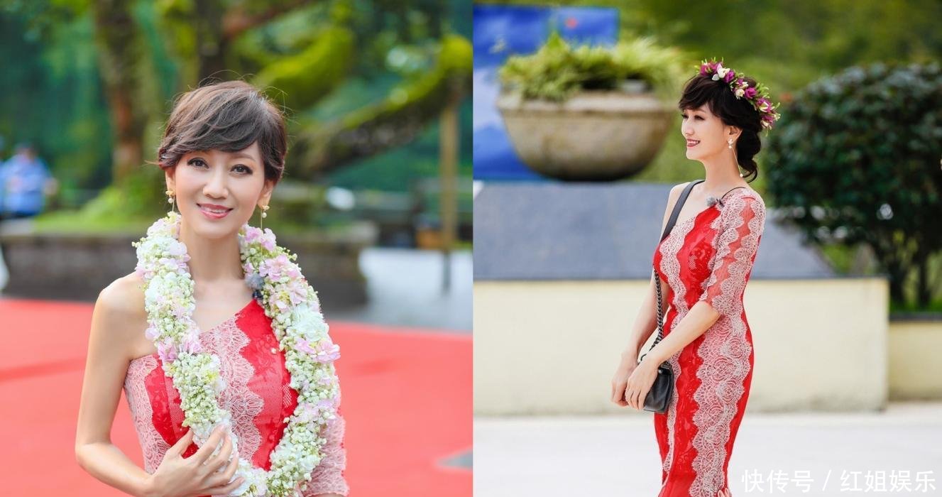 赵雅芝穿黑纱蓬松裙, 不仅没有扮嫩嫌疑, 看起来还特有少女样!