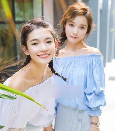 2018姐妹花这样扎头发走到哪儿都是亮点！