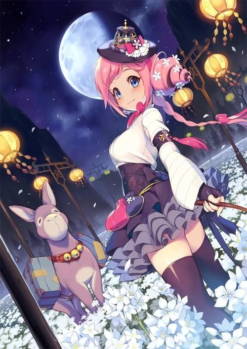  动漫@动漫美图：画师1000Marie的插画作品