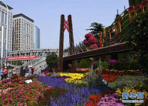  #王全超#北京披上节日盛装