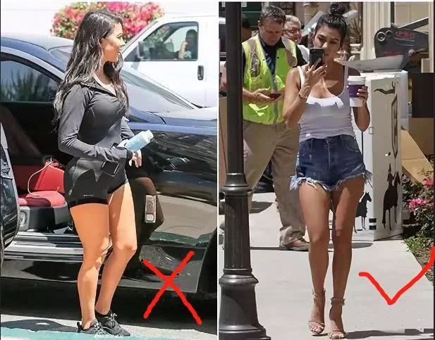 当蒋欣穿紧身短裤，当郑秀晶露出大腿……辣眼!