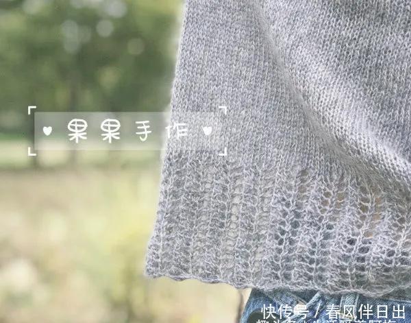  『图解』百搭的大泡泡袖套头毛衣，DIY手工棒针编织，附图解教程