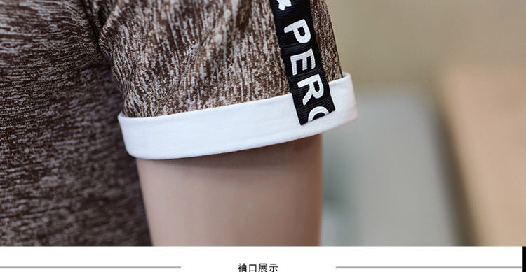 轻盈透气/吸汗亲肤，男士冰丝修身圆领短袖T恤27.9元/2件44.9元