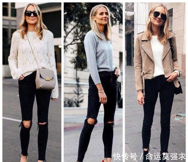  「欧美」牛仔裤如何穿出高级感？分享27套欧美风格搭配，照着穿就很大气