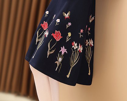 终于找到，比旗袍更女人味“欧货裙”，推荐6070女人穿，超美