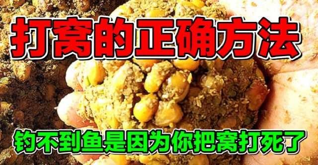  『钓鱼』钓鱼打窝你真的会吗？其实多数人都是乱打窝甚至把窝打死
