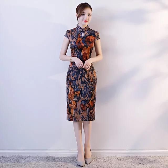 专为夏天定制，复古中式修身旗袍，惊艳中国美！