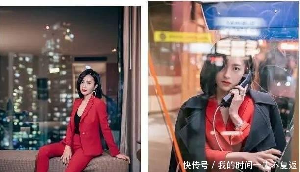 包文婧身穿吊带背心+阔腿裤,165身高穿出2米的气场,美炸了