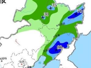 暴雨来啦！北方人们有福了！河北 山东 山西 东北三省等大到暴雨